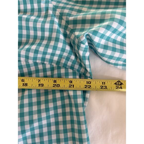 Jones New York Signature Women's Size-Large, green Print Long Sleeve - Picture 3 of 15